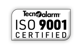 Tecnoalarm - ISO 9001 Certified