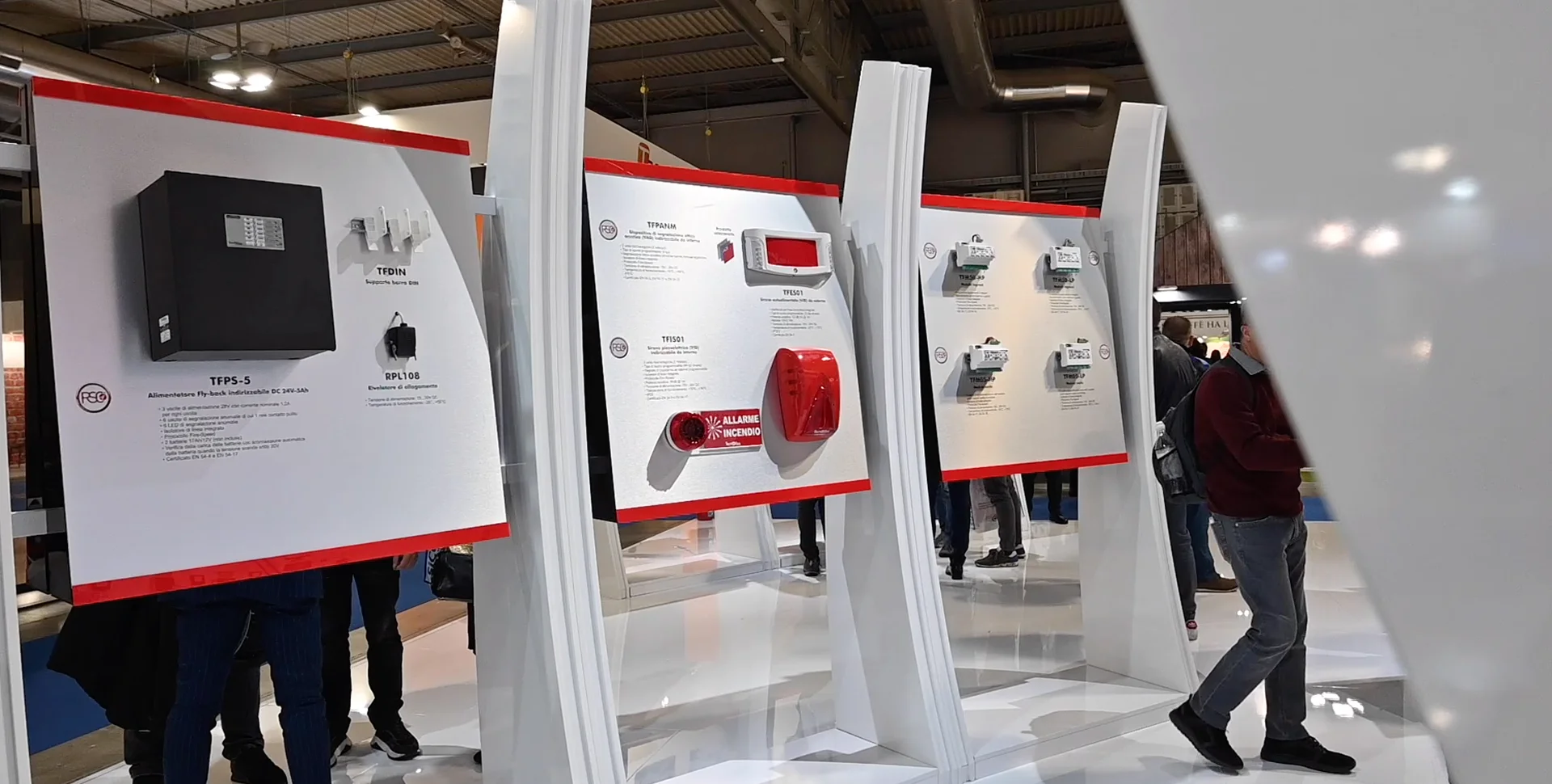 Foto dei prodotti Tecnofire in fiera